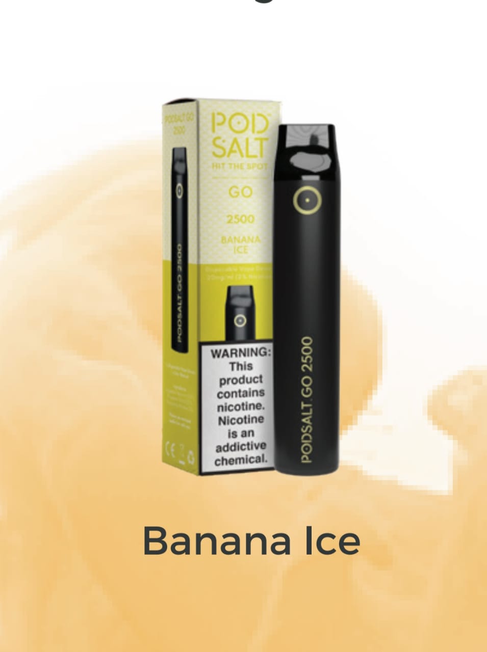 Pod Salt Go 2500 Puffs Disposable Vape Device - 20mg