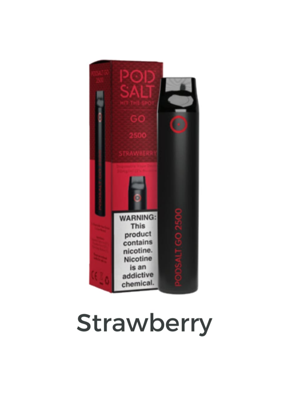 Pod Salt Go 2500 Puffs Disposable Vape Device - 20mg