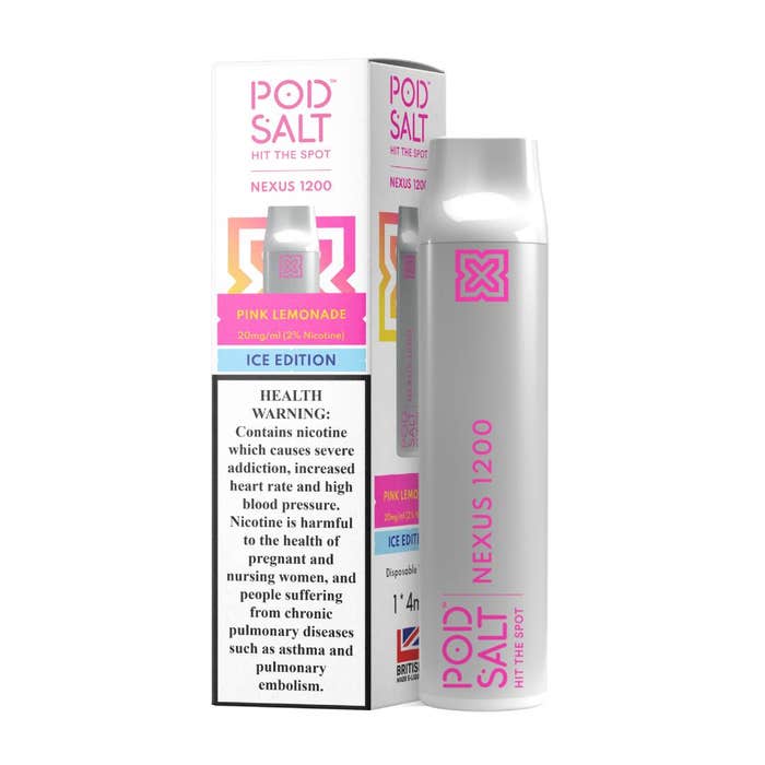 Pod Salt Nexus 1200 Puffs Disposable Vape Device - VapeBoo