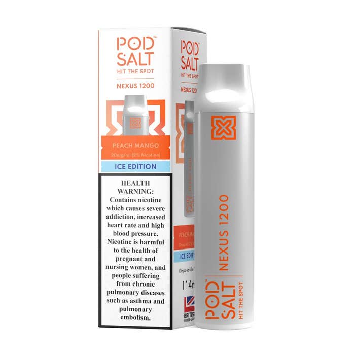 Pod Salt Nexus 1200 Puffs Disposable Vape Device - VapeBoo