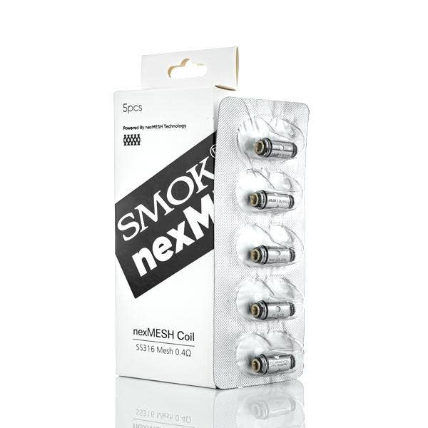 Smok Nexmesh SS316 Mesh Coil Pack of 5 - VapeBoo