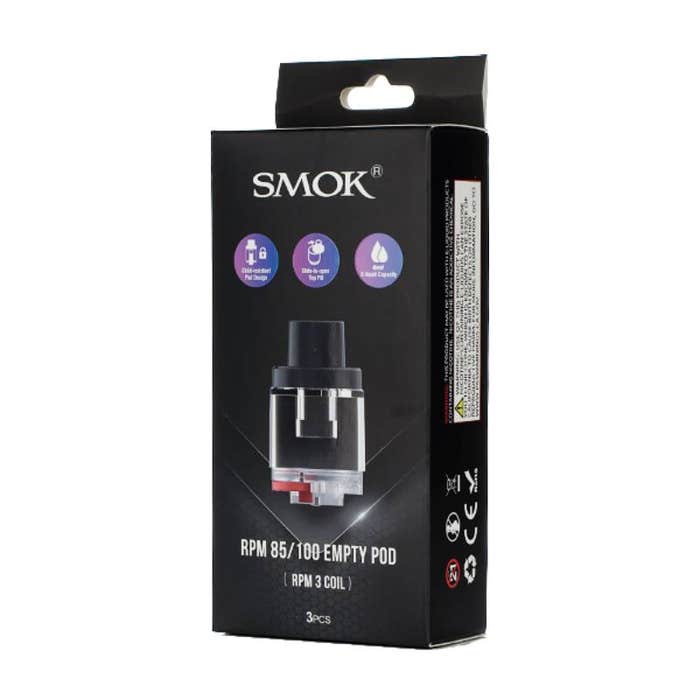 Smok RPM 85 And 100 Empty Pods 3pcs/Pack - VapeBoo