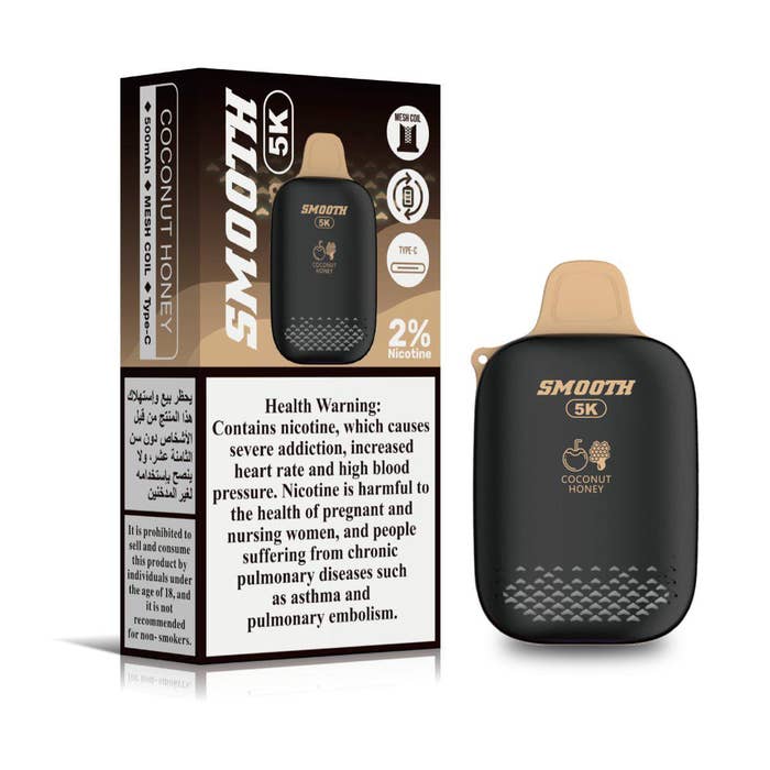Smooth 5000 Puffs Disposable Vape Device - VapeBoo