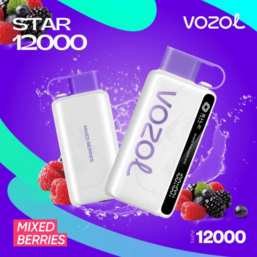 Vozol Star 12000 Puffs Disposable Vape Device - VapeBoo