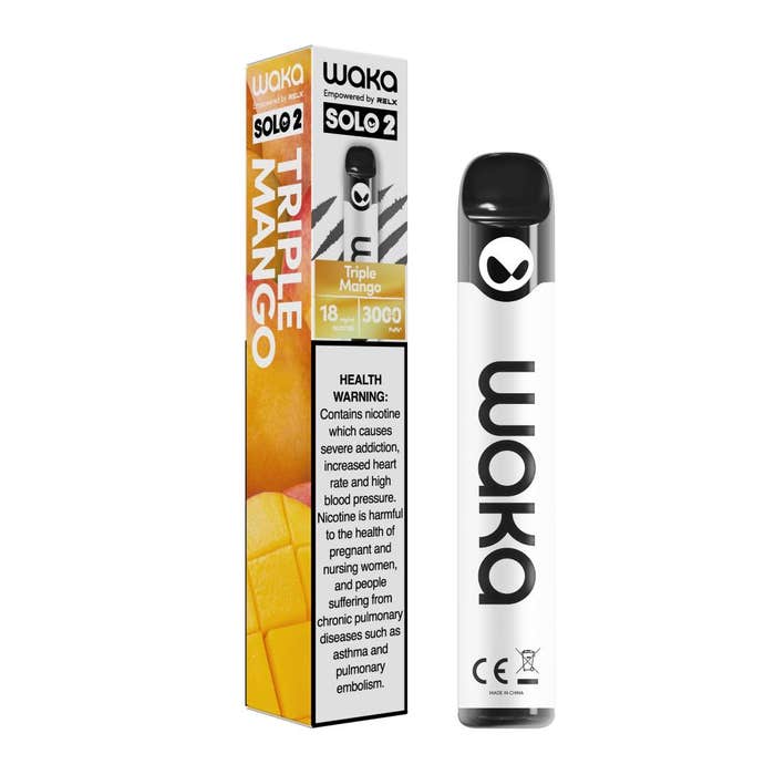 Waka Solo 23000 Puffs Disposable Vape Device