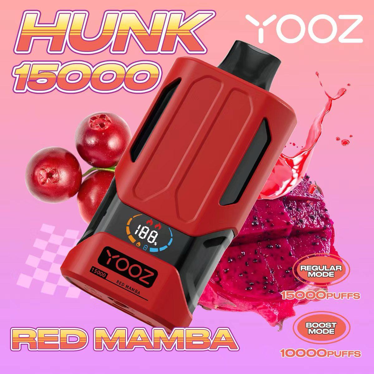 Yooz Hunk 15000 Puffs Disposable Vape Device - VapeBoo